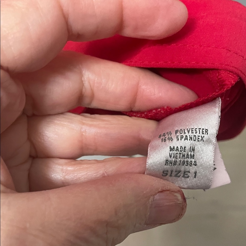 Chico's Vibrant Red Zenergy Vest - Picture 10 of 11